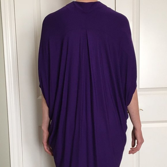 Vibrant violet Lanvin dress, FR34 (flexible), NWT - Picture 2 of 12